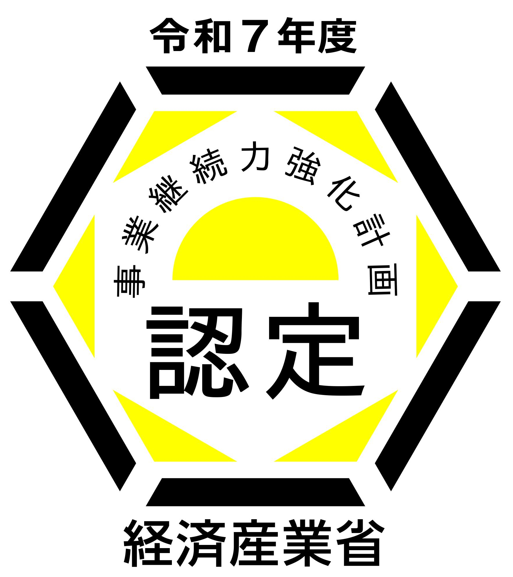 経済産業省事業継続力強化計画認定